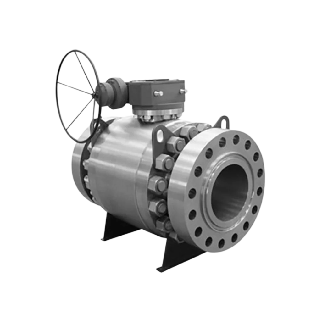 ball valve trunnion large bore